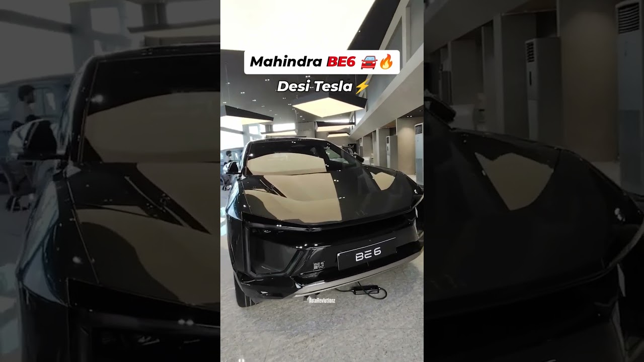 Mahindra वालो की Desi Tesla🚘⚡ #mahindrabe6 #mahindra #be6 #electriccars #bornelectric #trending
