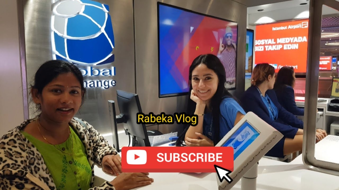 Istanbul Airport Experience in Tamil/Rabeka Vlog