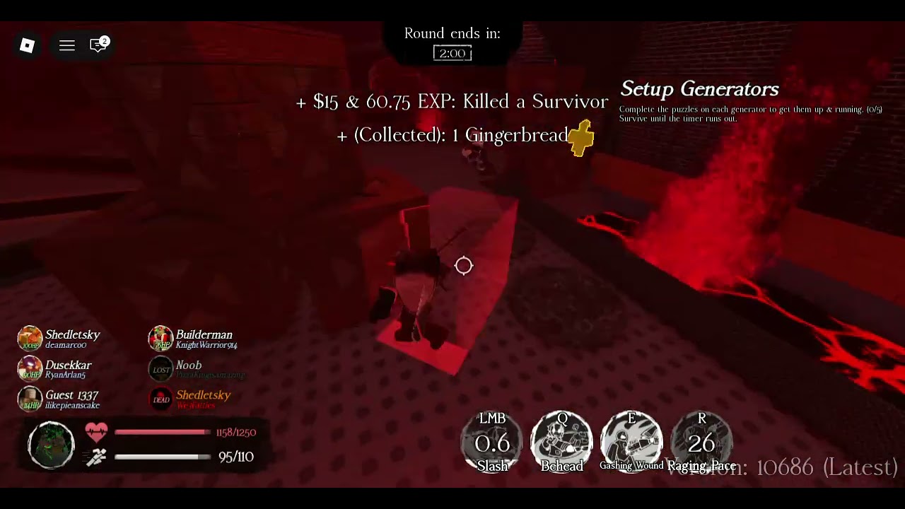 playing as slasher
