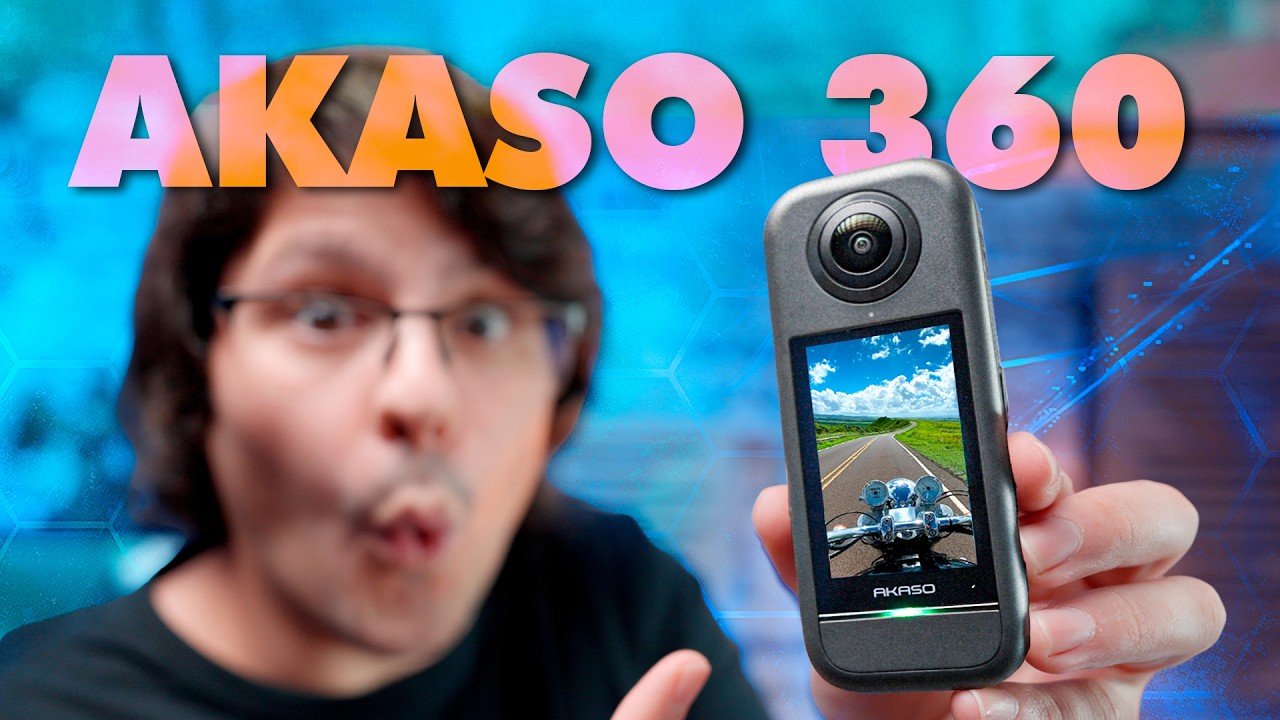 🔥 Akaso360 😬  La C&Aacute;MARA 360 con 5,7K [ M&Aacute;S BARATA ]