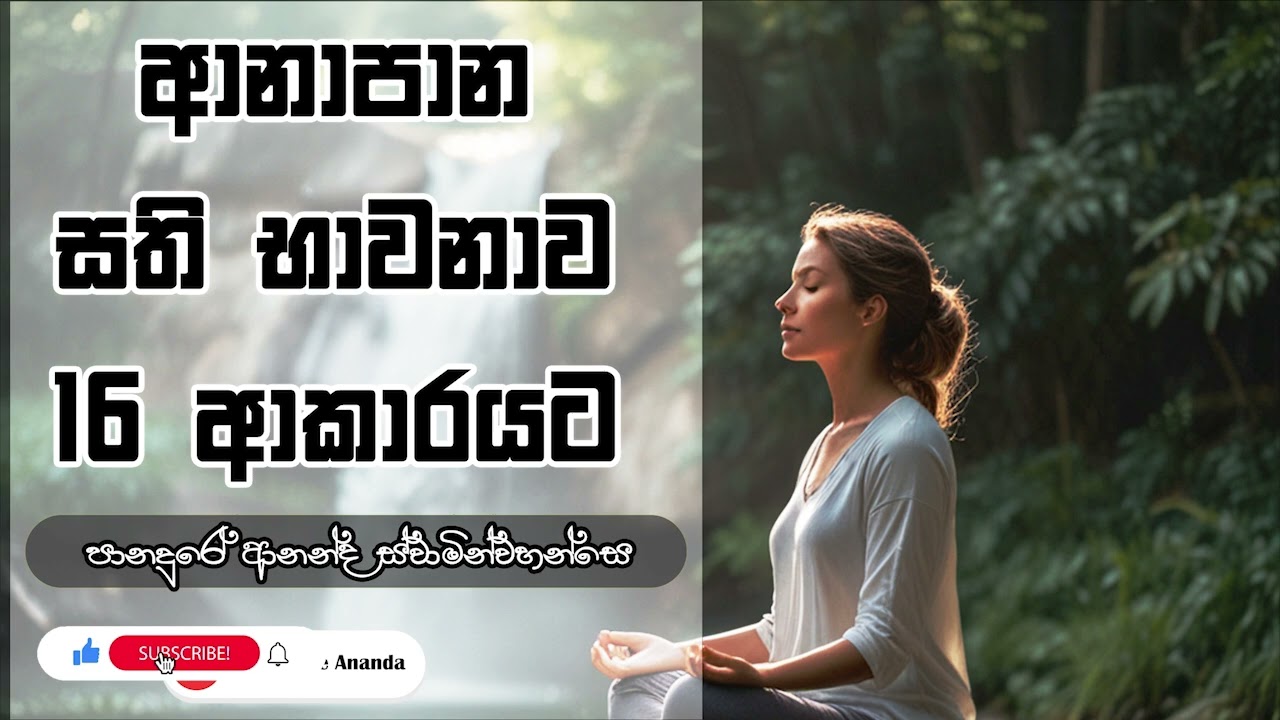 16 ආකාර ආනාපානසතියෙන් නිවනට| Venerable Panadure Ananda Thero | ANAPANASATHIYEN NIWANATA | 27-12-2024