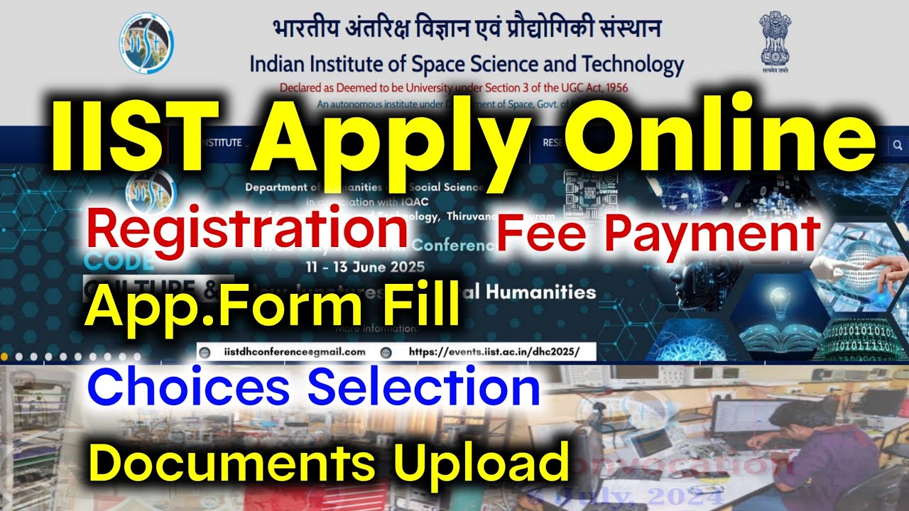 Apply IIST Aerospace Engineering with JEE Advanced 2025, #iistapply Indian Institute of Space #iist