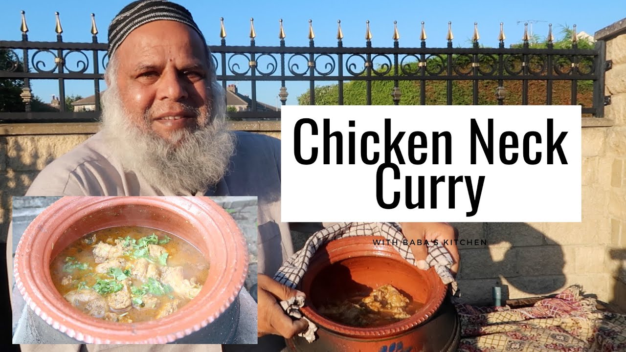 Chicken Neck Curry Recipe/Outside Pakistani Style