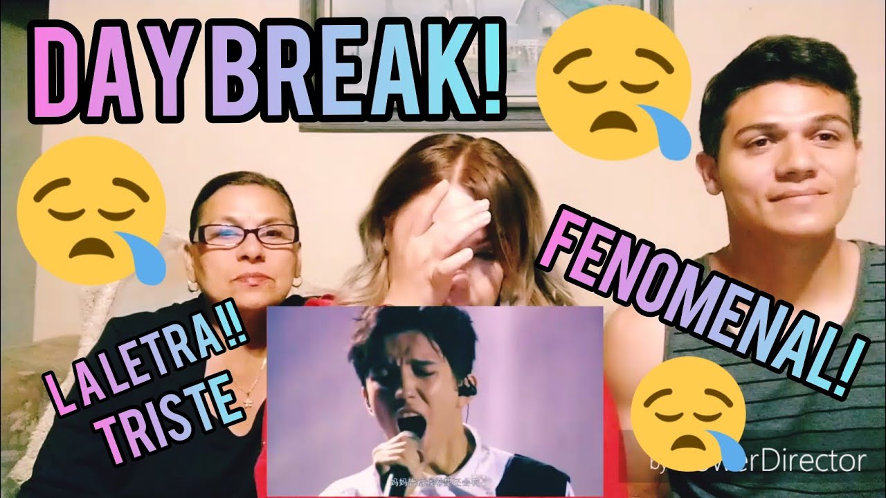My mom and my sister react to Day Break by Dimash/ Mi mamá y mi hermana reaccionan a Day Break