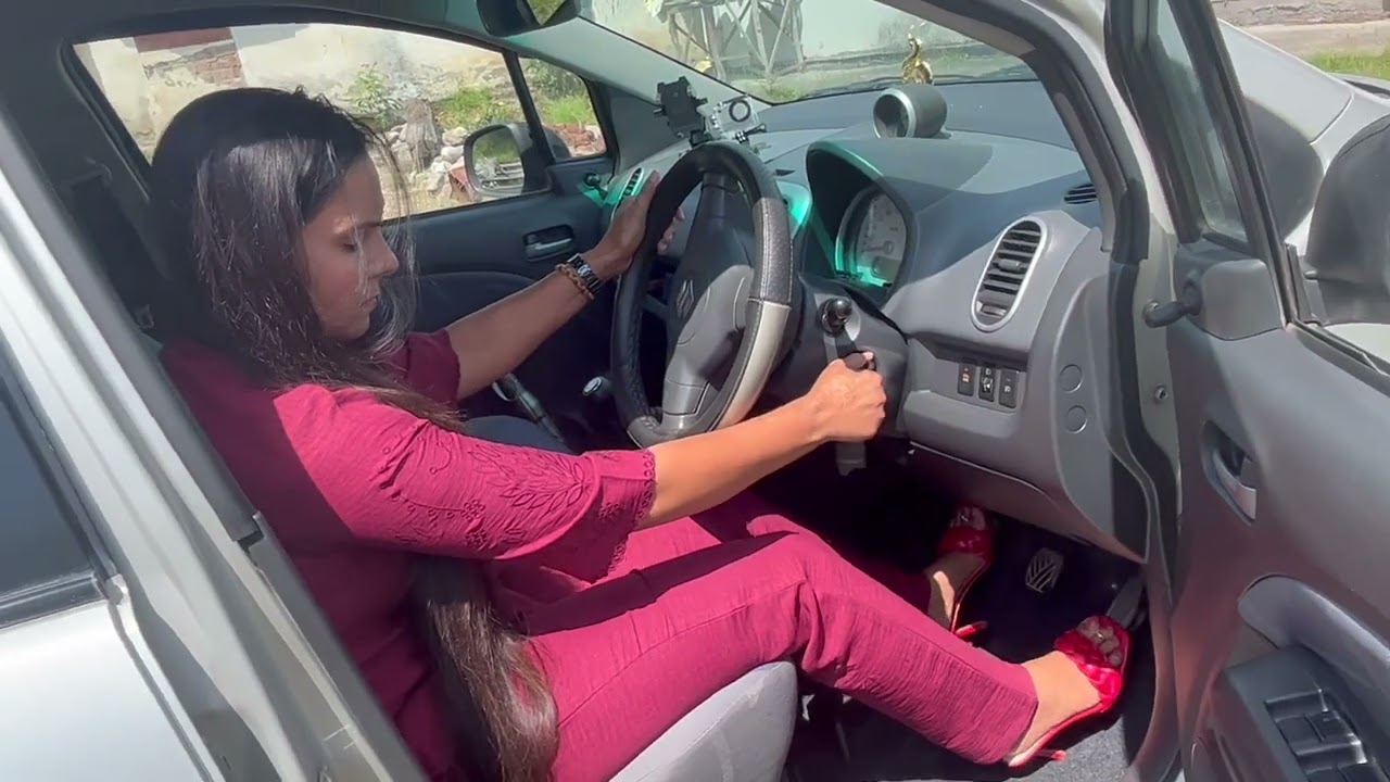 Stuck in parking space