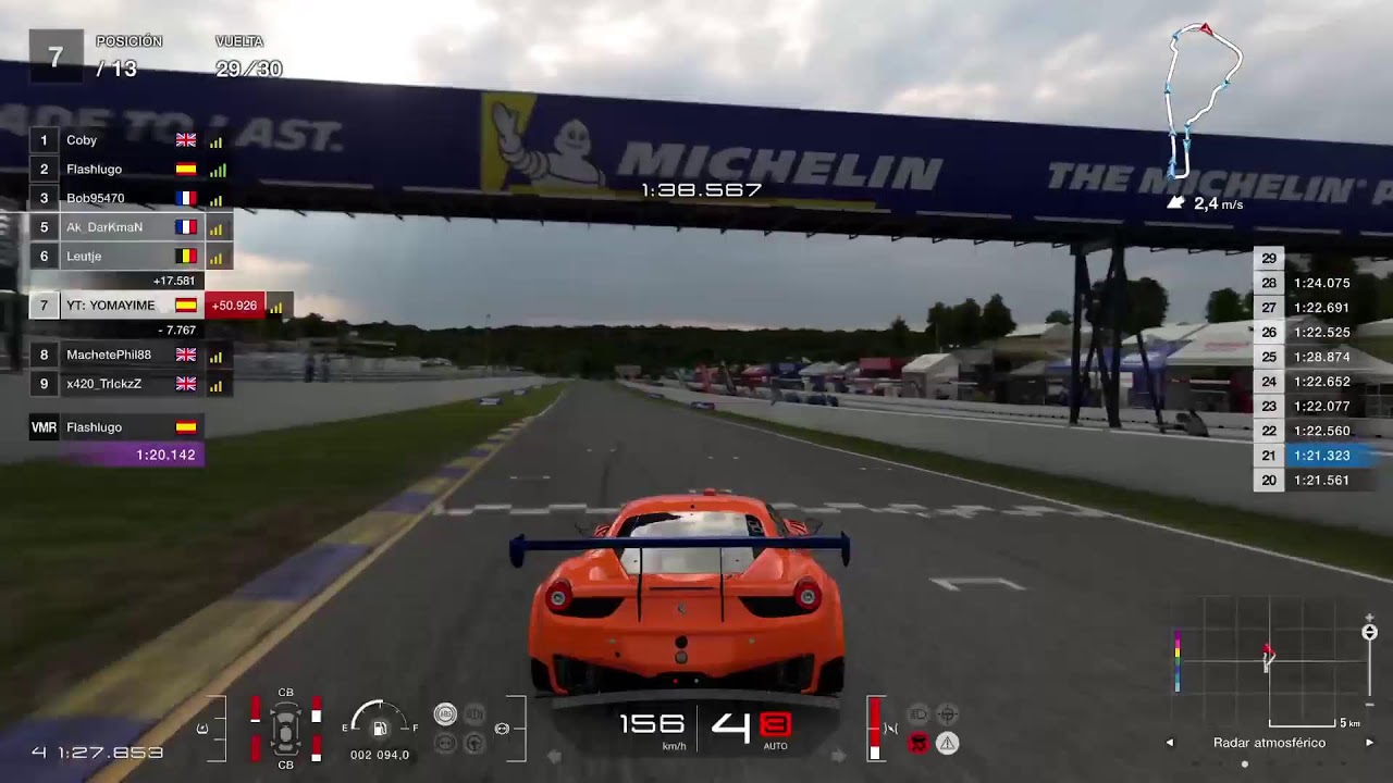 Gran Turismo 7 - Manufacturers Cup in Road Atlanta with Ferrari 458 Italia GT3 '13