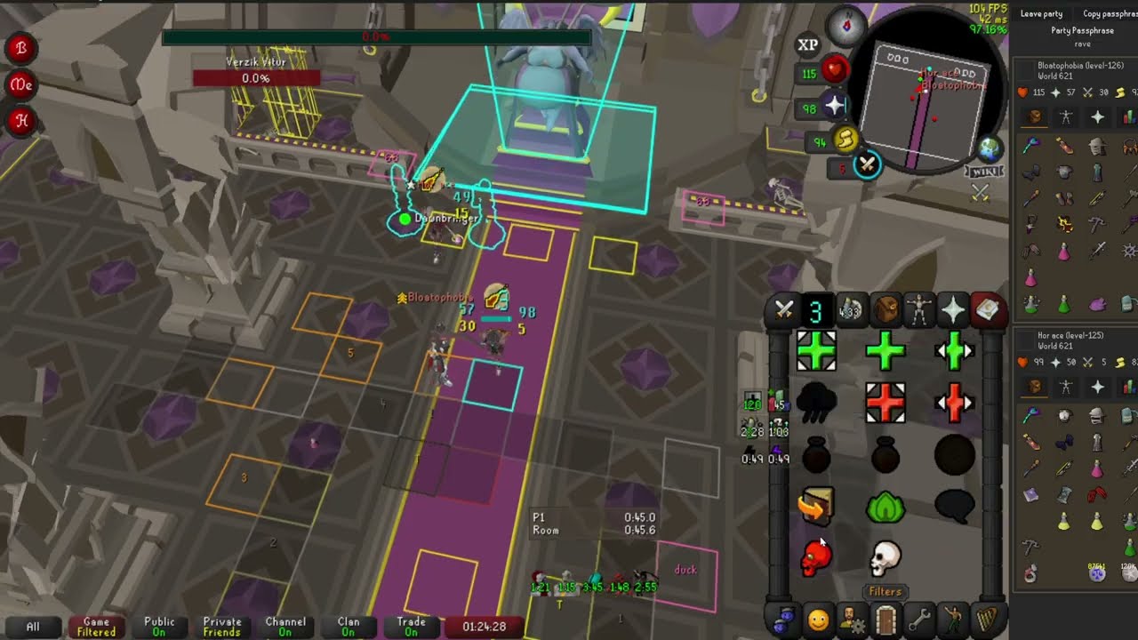 IceBarrage TOB trio max eff RANGE