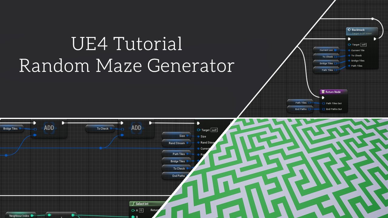 UE4 | UE5 | Maze Generation Tutorial - Pt 1