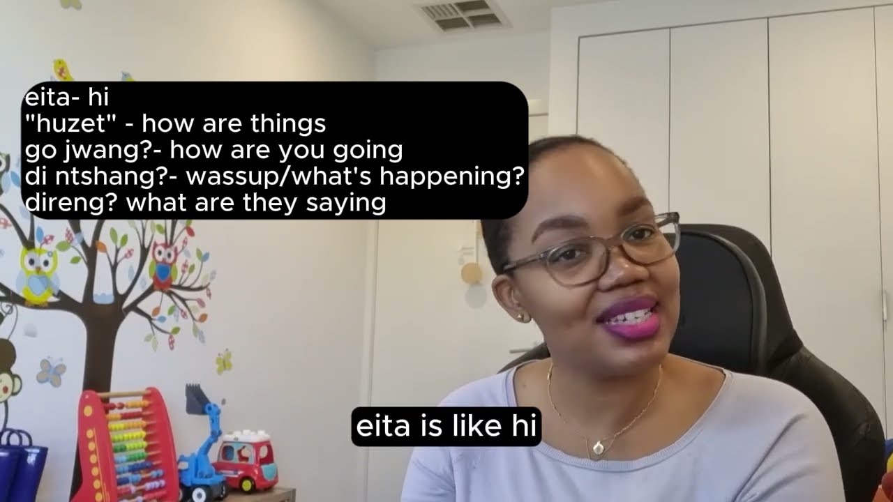 Learn Informal Greetings in Setswana