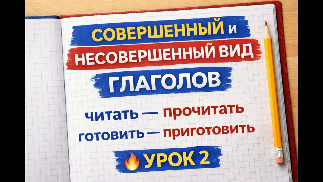 Совершенный и несовершенный вид глаголов. Урок 2 #RusTili #RusTiliniOrganish #RusTiliDars #rus_tili