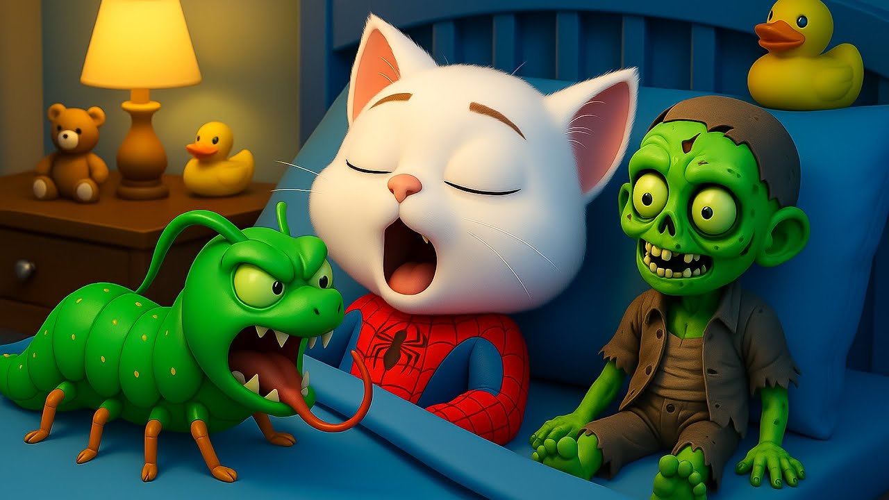 🐱✨ Tiny Kitten’s Shocking Encounter with a Glowing Bug! 