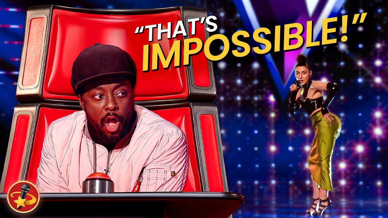 POWERHOUSE Female Singer Gets a 4-Chair Turn for Singing in TWO Different Voices!