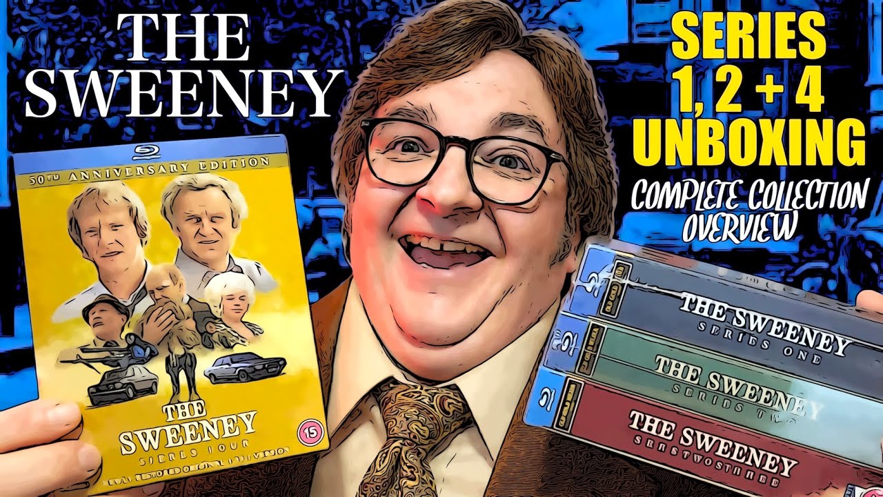 The Sweeney Series 1,2 and 4 Blu-ray Unboxing and Complete Collection Overview!
