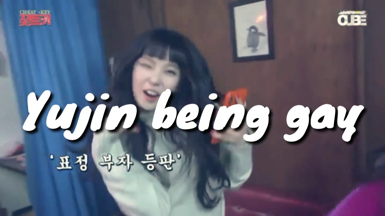 Yujin being gay