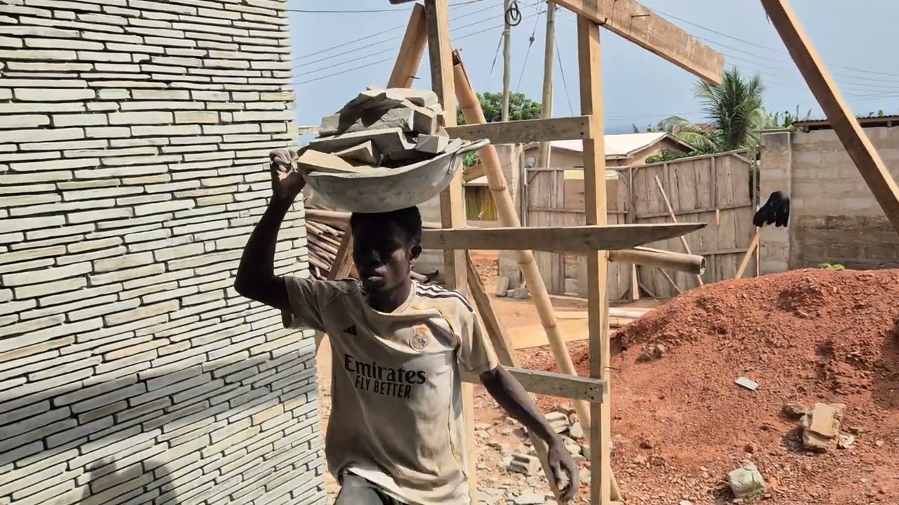 Everything you need to know about natural stone & tutorial || building in Ghana 2026