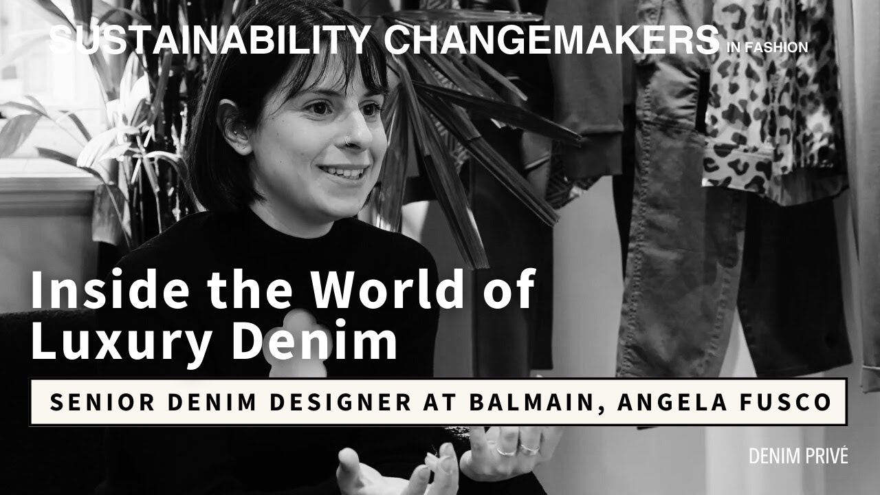 Inside the World of Luxury Denim with Balmain Senior Denim Designer, Ang&eacute;la Fusco