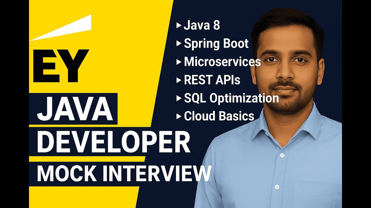 🔔 Собеседование с Java-разработчиком в Ernst & Young (EY) | Опыт работы от 2 до 7 лет | Spring Bo...