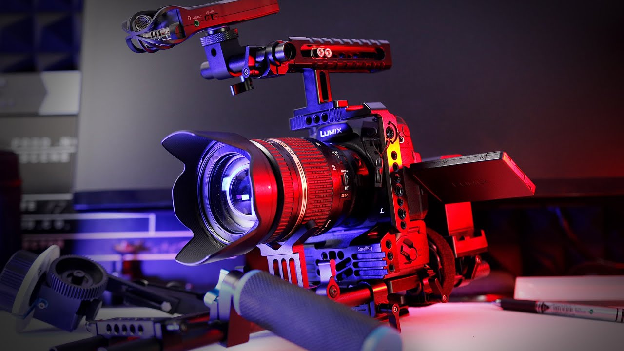 Cages & Rigs für DSLM/DSLR Kameras erklärt (Beispiel Gh5 mit Smallrig Halfcage)