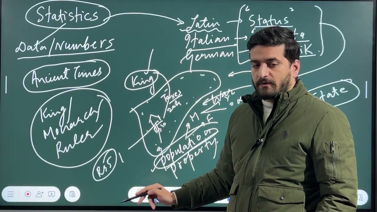 Statistics Lecture 01 | Introduction to Statistics | Finance Accounts Assistant | Zaid Sir