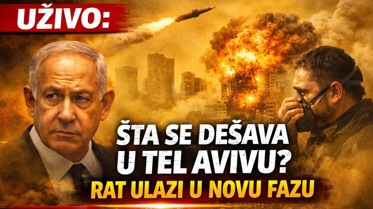 UŽIVO: Šta Se Dešava u Tel Avivu? Rat Ulazi u Novu Fazu!