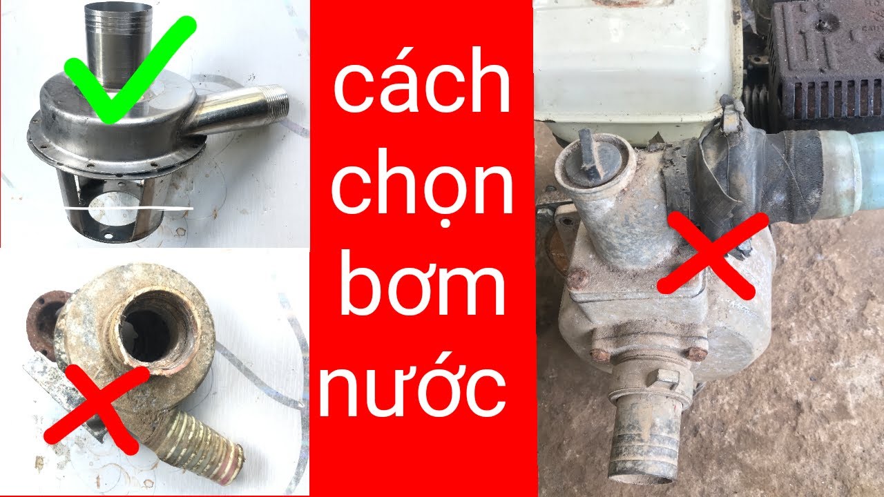 Các Mẫu Bơm Nước Dùng Cho Máy Xăng - Cần Tham Khảo Trước Khi Sử Dụng | sửa máy xăng |
