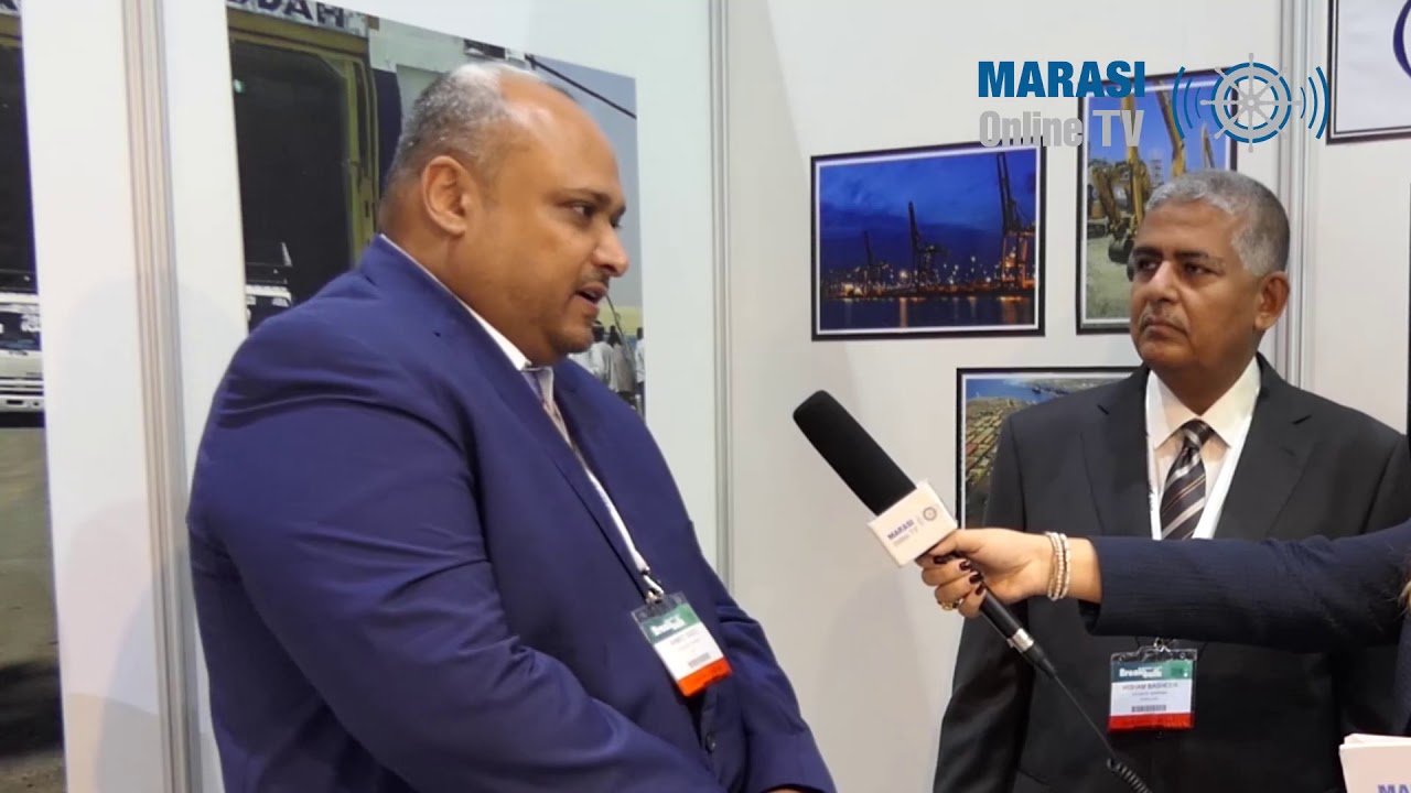Marasi News Exclusive Coverage at Breakbulk Middle East 2018   Part 1