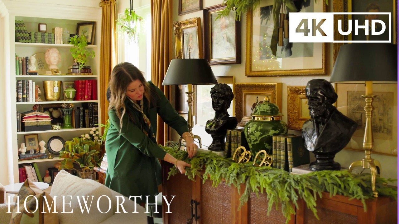 An Old-World Christmas in a Historic Michigan Home l 4K l CHRISTMAS HOUSE TOUR
