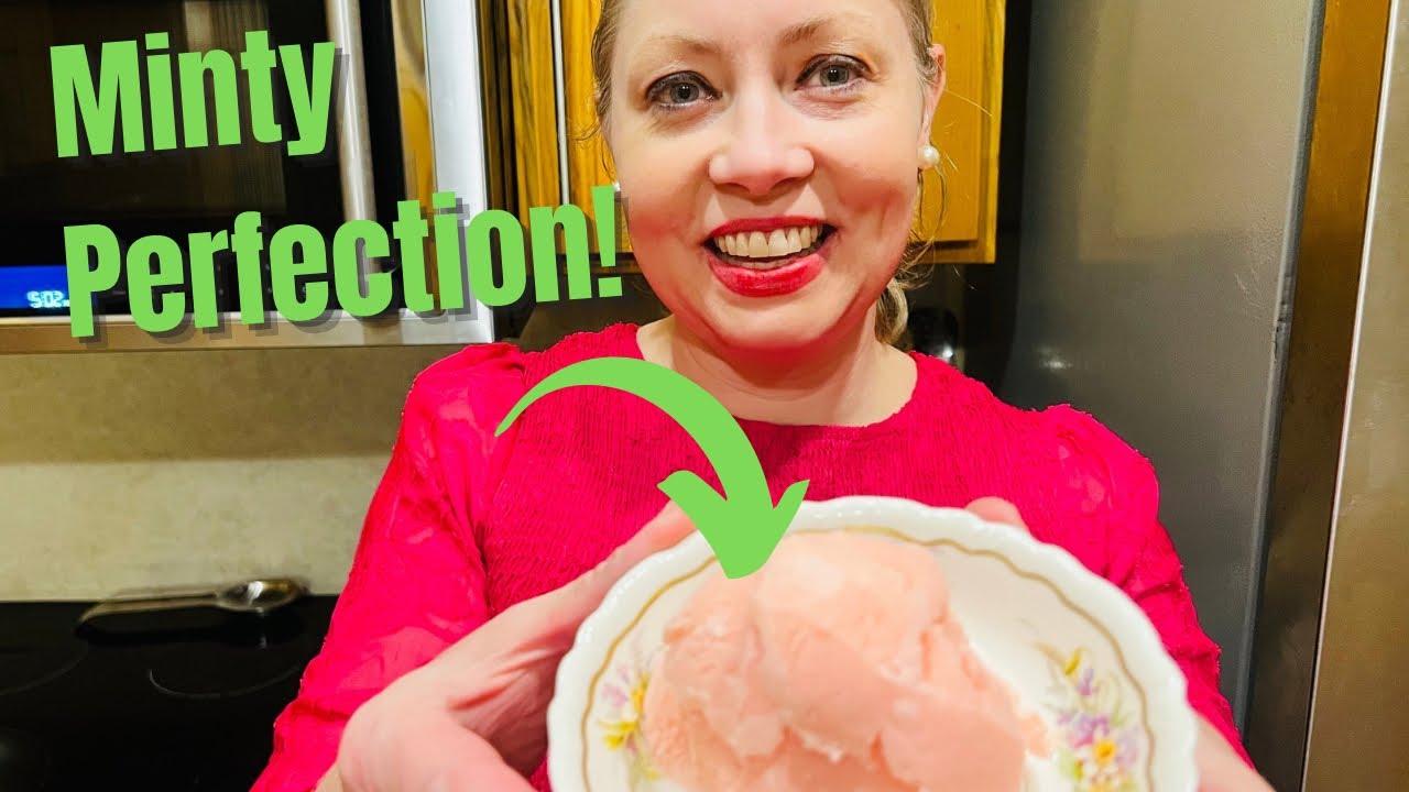 Vintage Peppermint Ice Cream Recipe From 1942