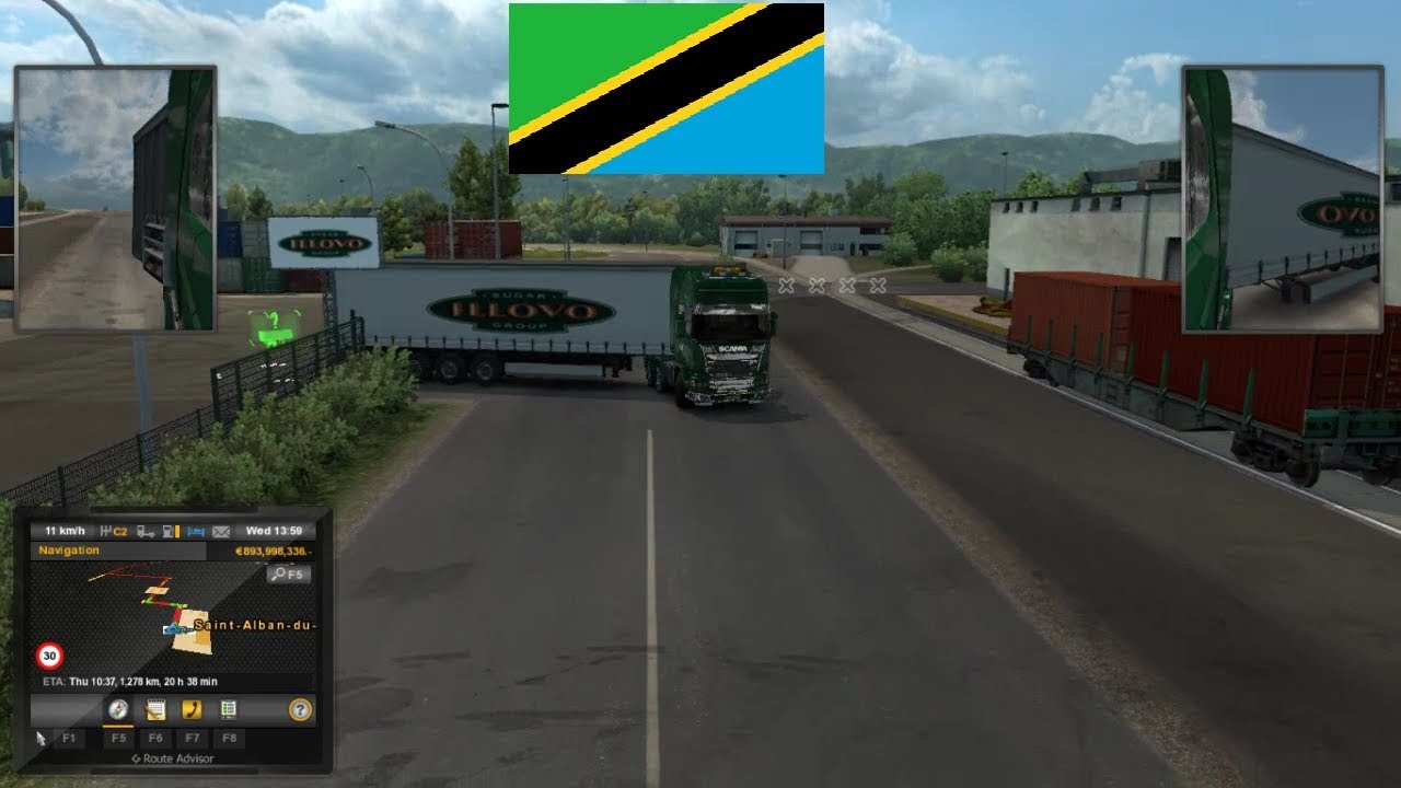 Euro Truck Simulator 2 - Tanzania Companies [ Ilovo Sugar Group (Kilombero Sugar) ]