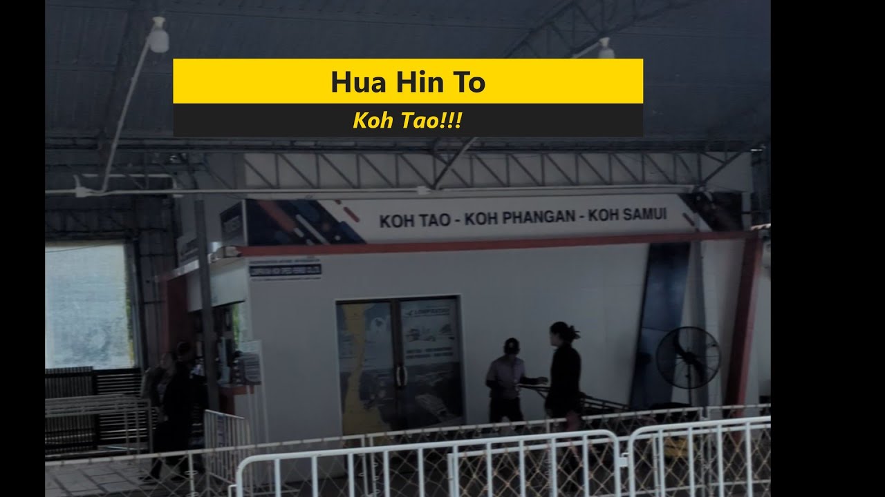 Hua Hin to Koh Tao Ferry Guide | Bus, Taxi, Costs & Seasickness Tips