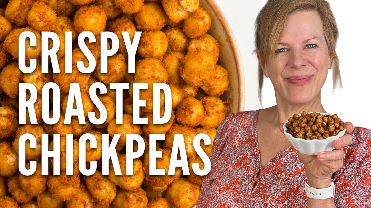 Crispy Roasted Chickpeas Two Ways: Air Fryer vs. Oven + Flavor Twists!