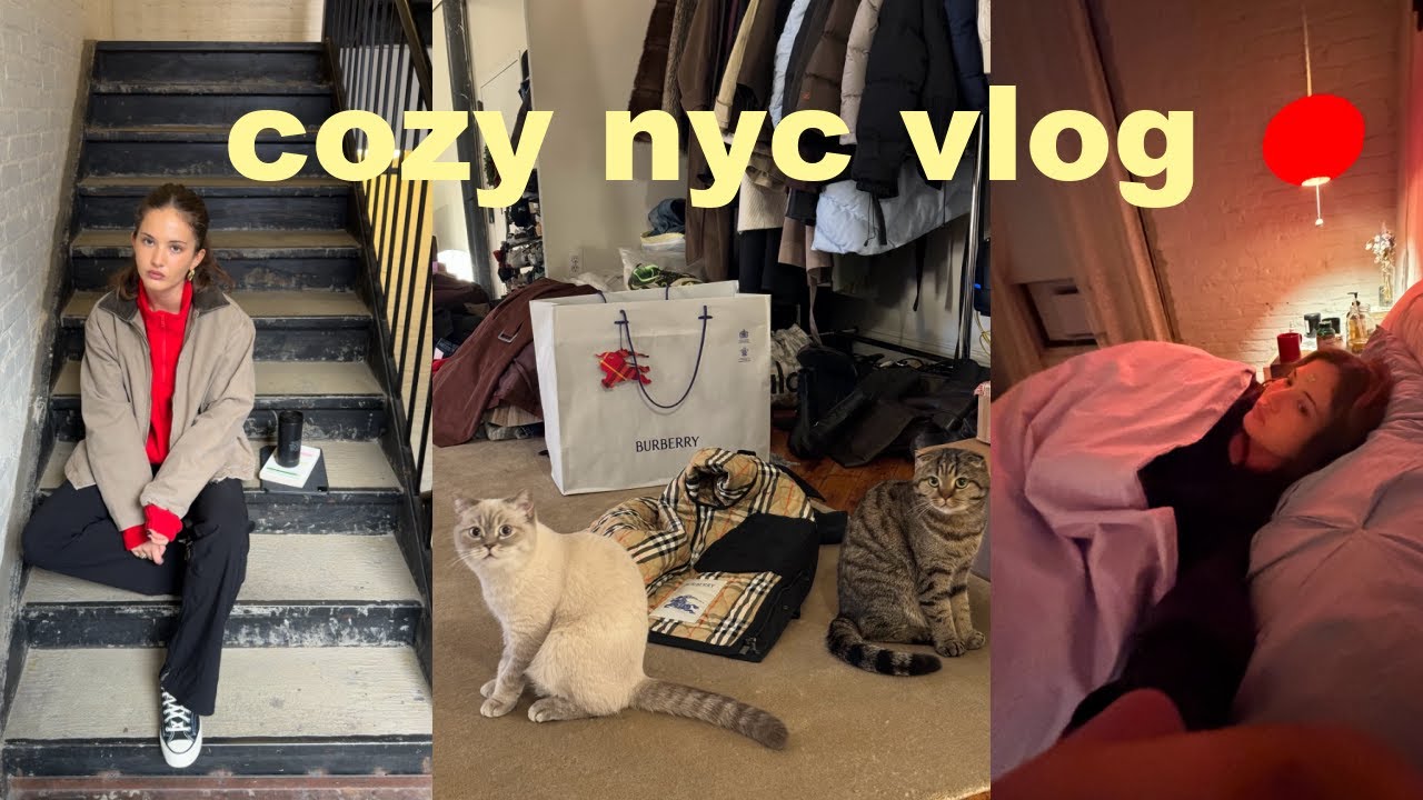 cozy nyc vlog