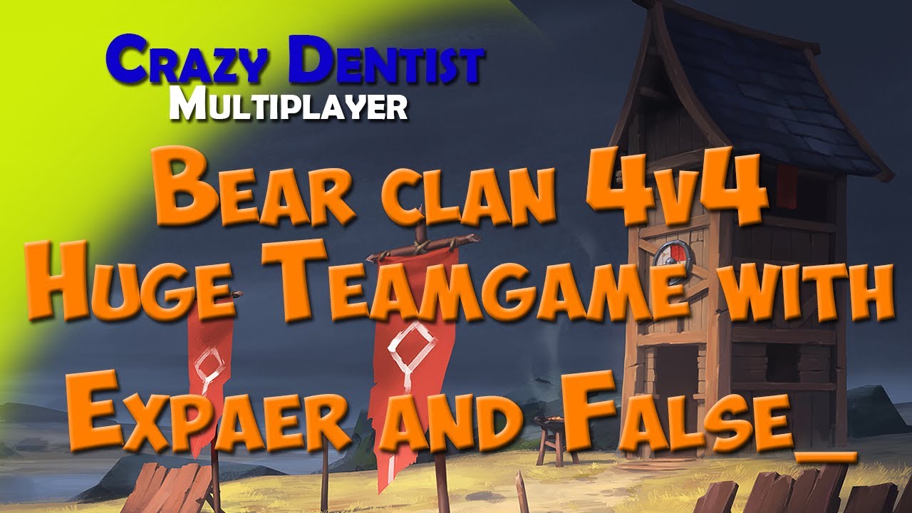 Northgard Bear clan in 4v4 | Huge Teamgame with Expaer and False_