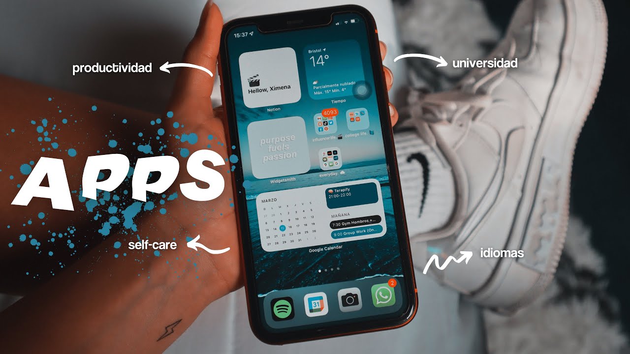 ¿qué apps tengo en mi celular? 🦖 l productividad, universidad, idiomas