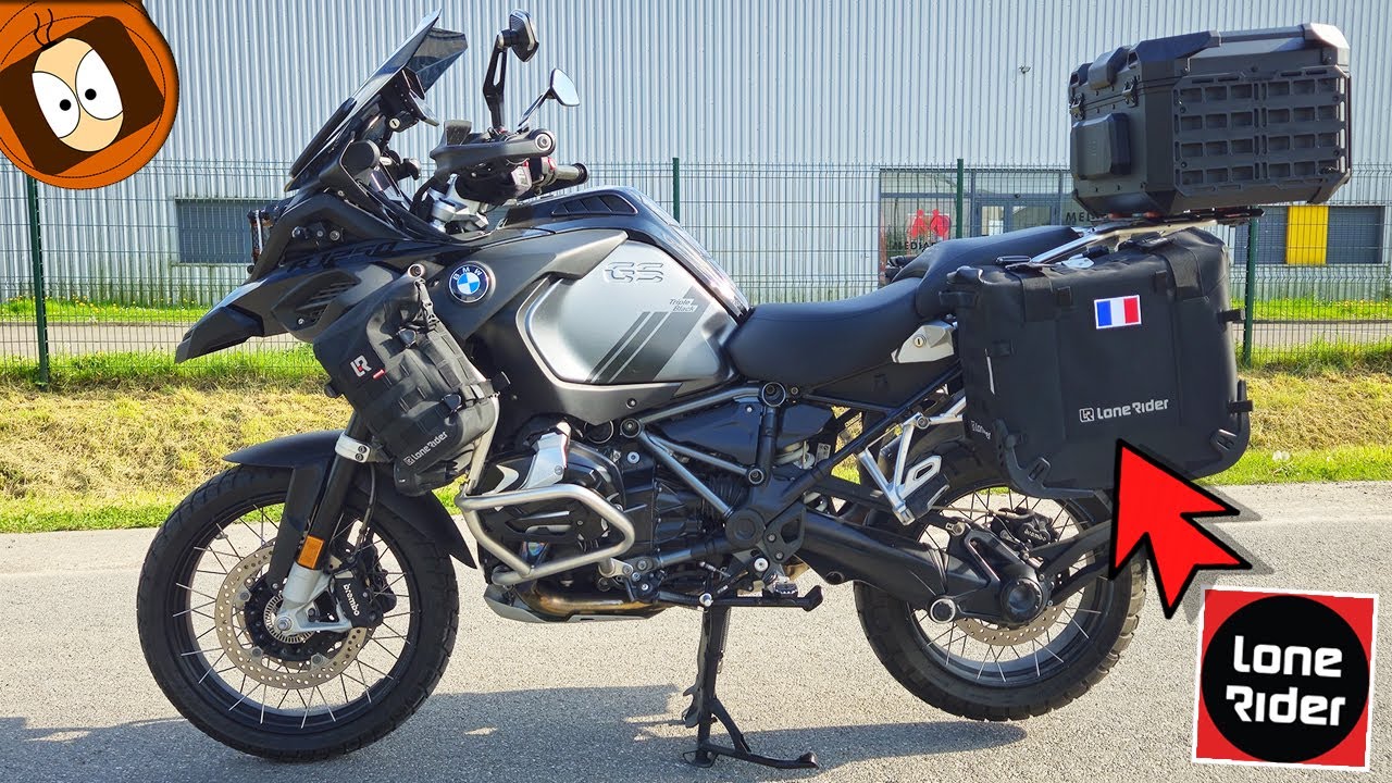 J'ÉQUIPE MA MOTO avec LONE RIDER ! (BMW R1250 GSA)
