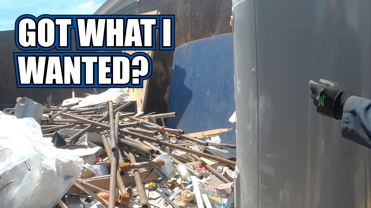 Dumpster Diving Street Scrapping - Got What I Wanted Not What I Asked For