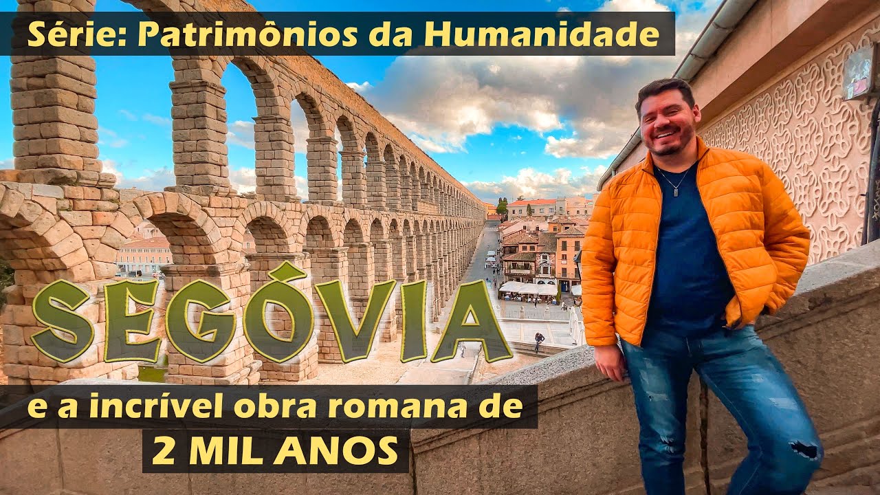 CIDADES MEDIEVAIS DO MUNDO: CONHEÇA SEGÓVIA NA ESPANHA E O INCRÍVEL AQUEDUTO ROMANO DE 2 MIL ANOS