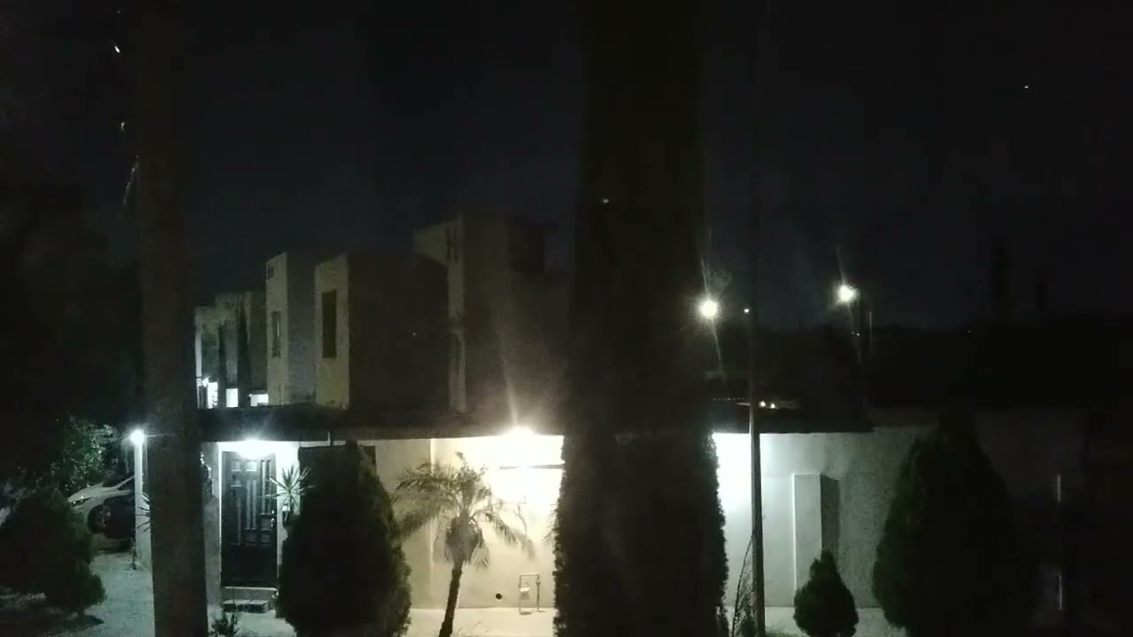 10 minutos de tormentas en monterrey