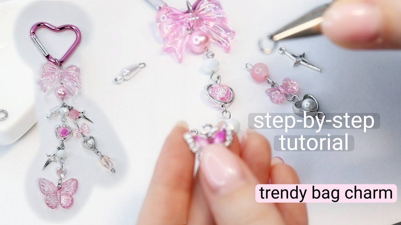 ✨️💞DIY Bag Charm ✨ Easy Step-by-Step Tutorial