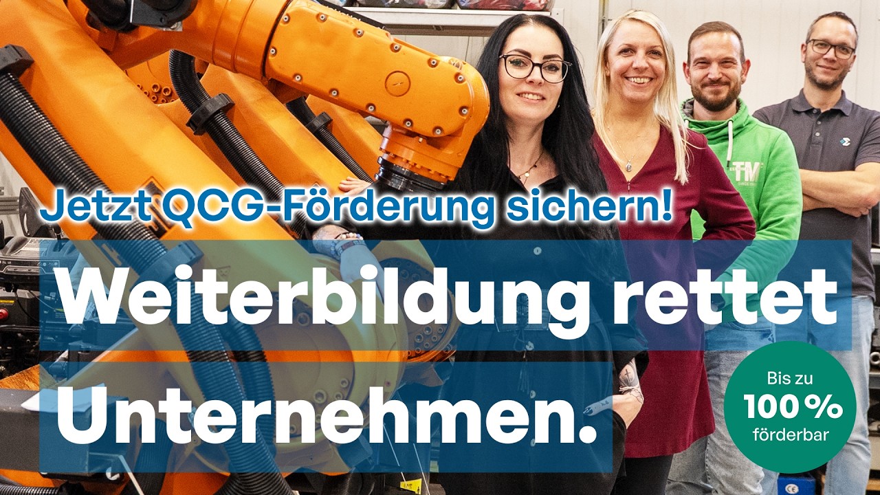 Qualifizierungschancengesetz (QCG)💡🚀 Erfahrung von ELFIN Engineering in Plauen.