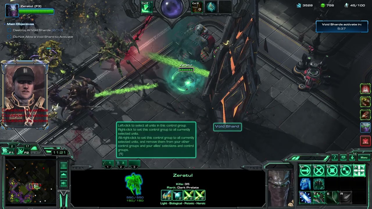 StarCraft 2 Co-op: Weekly Mutations : Zeratul Hostile Takeover
