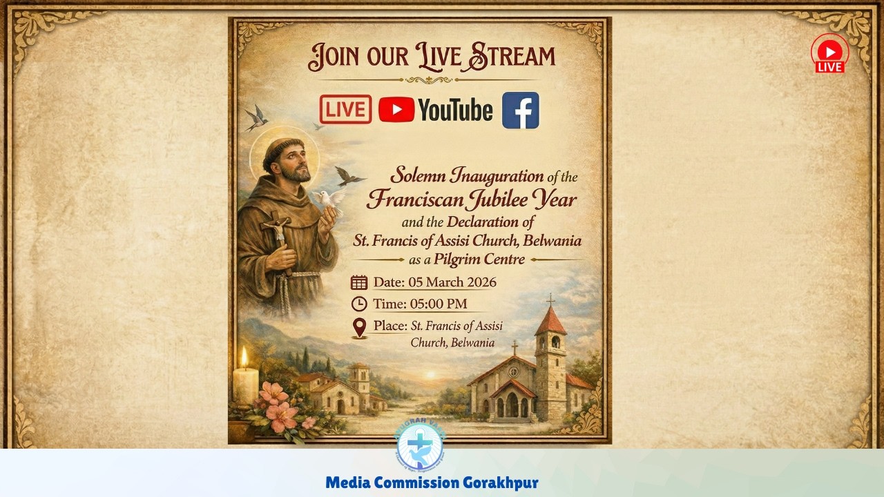 🔴Live | Inauguration - Franciscan Jubilee Year | Declaration - St Francis of Assisi Church, Belwania
