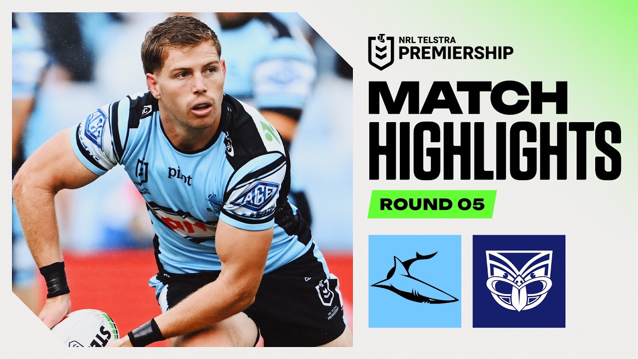 NRL 2026 | Sharks v Warriors&nbsp;| Match Highlights | Round 5