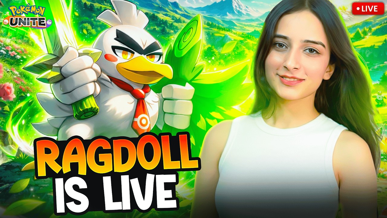 ⚡ Pokémon Unite LIVE | Climbing to Master Rank with YOU! 🚀 #girlgamer #livestream #pokémonunite