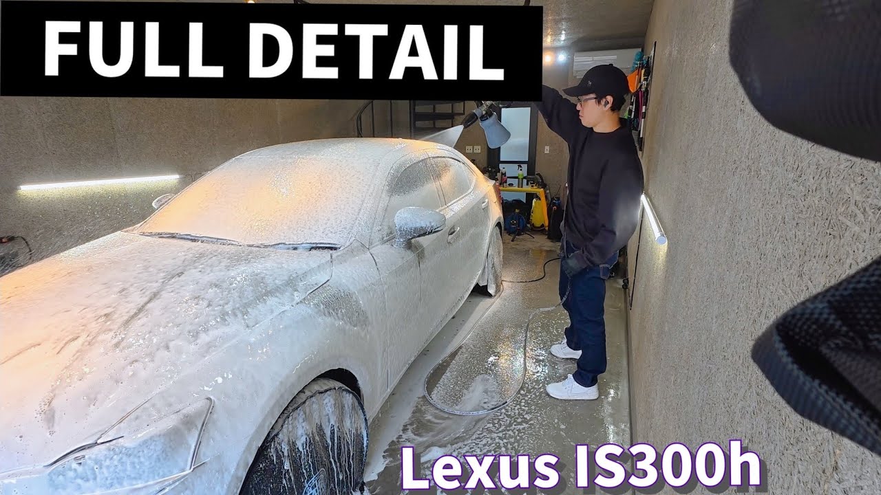 ASMR Car Detailing｜Lexus IS300h