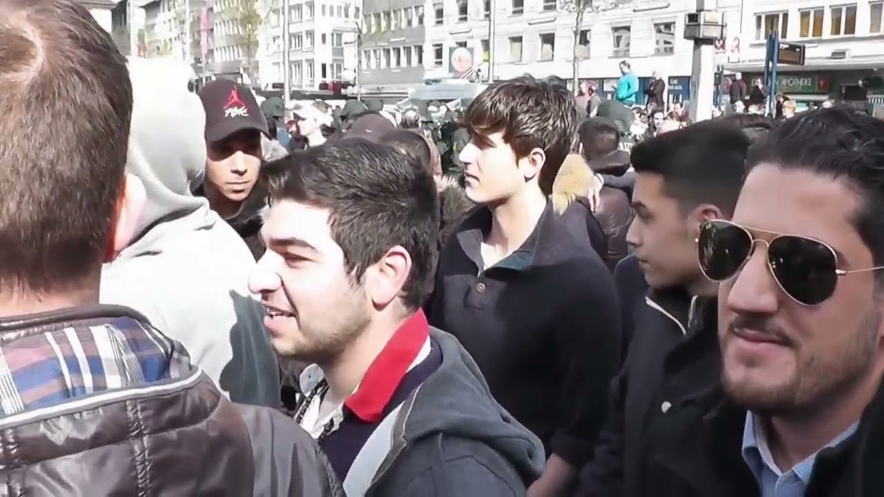 Veranstaltung der Salafisten in Mannheim am 23.03.2014