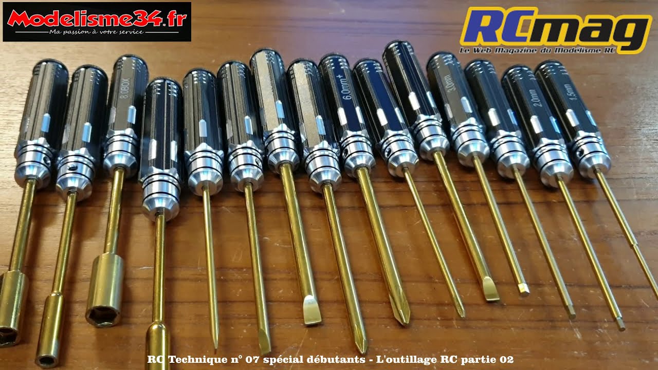 L'outillage RC partie 02 - RC Technique sp&eacute;cial d&eacute;butants n&deg; 07