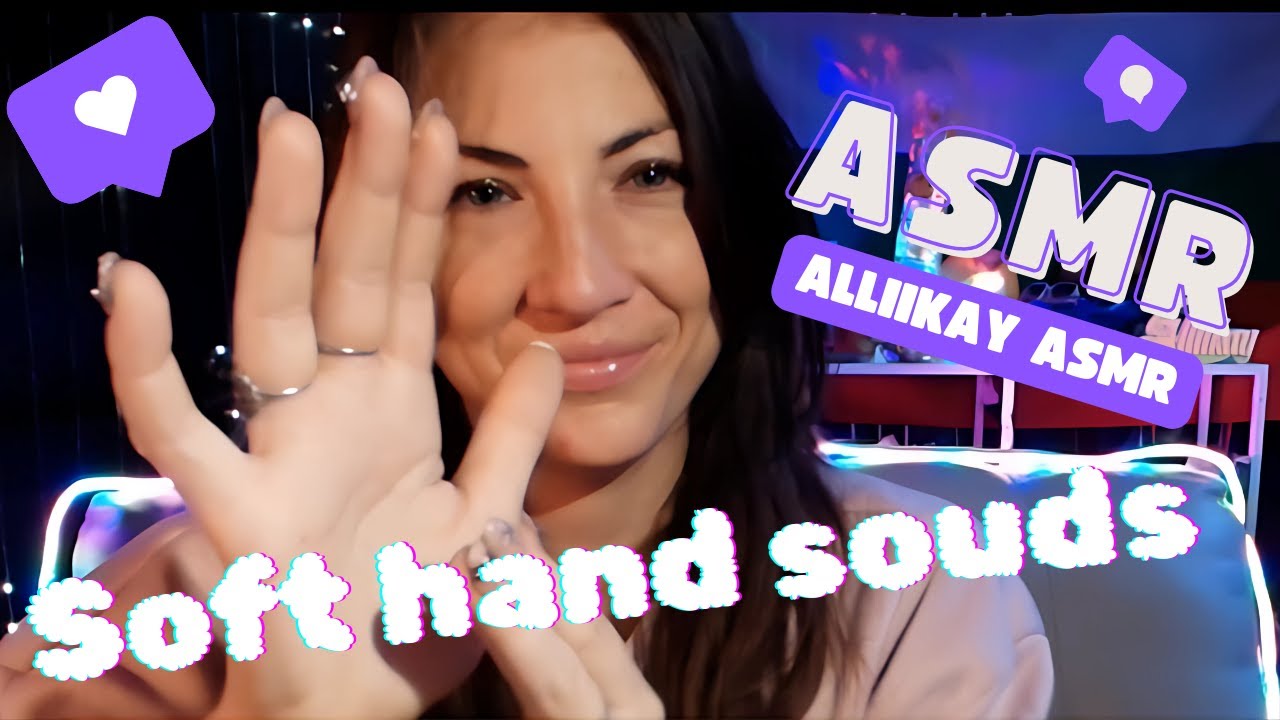 Soft clapping + hand sounds dry and wet