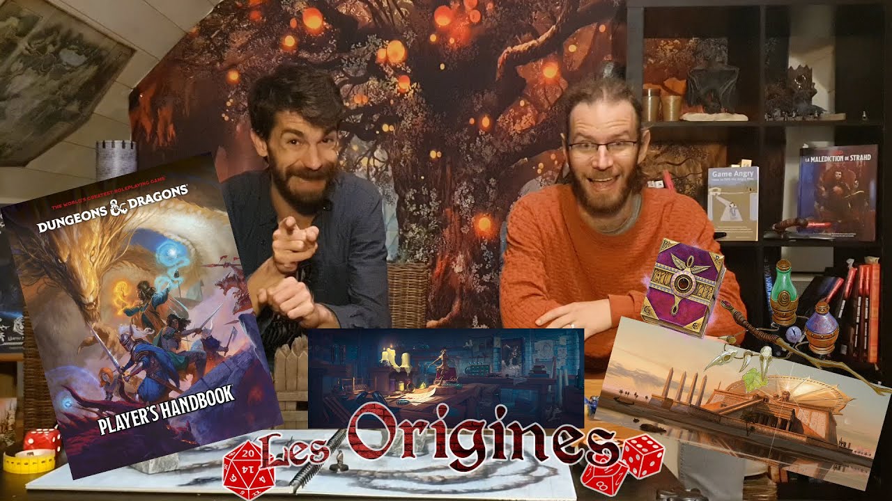 Création de Personnages - Les Origines - DnD 2024