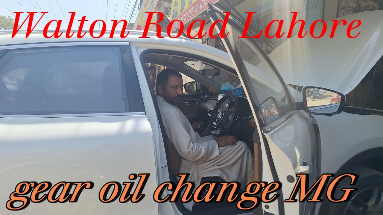 gear oil  tabdeel MG car | change the gear oil MG car